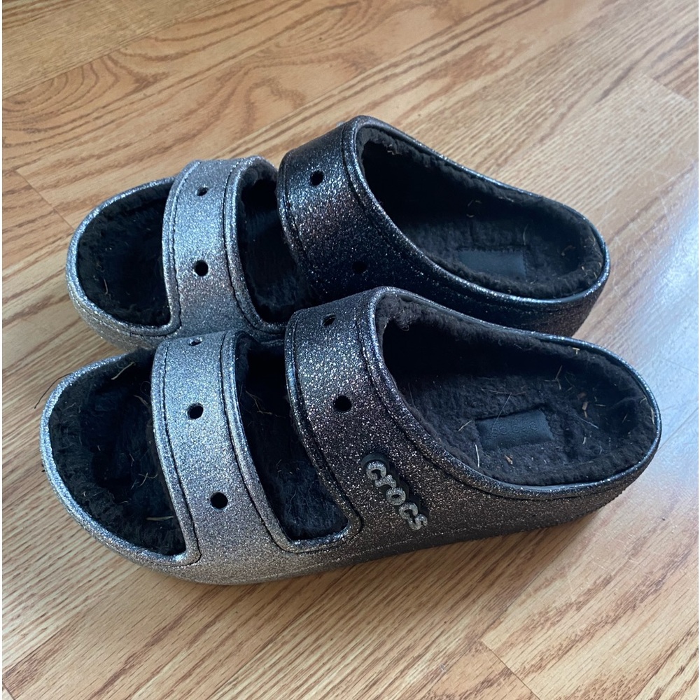 Sparkly Croc Sandals